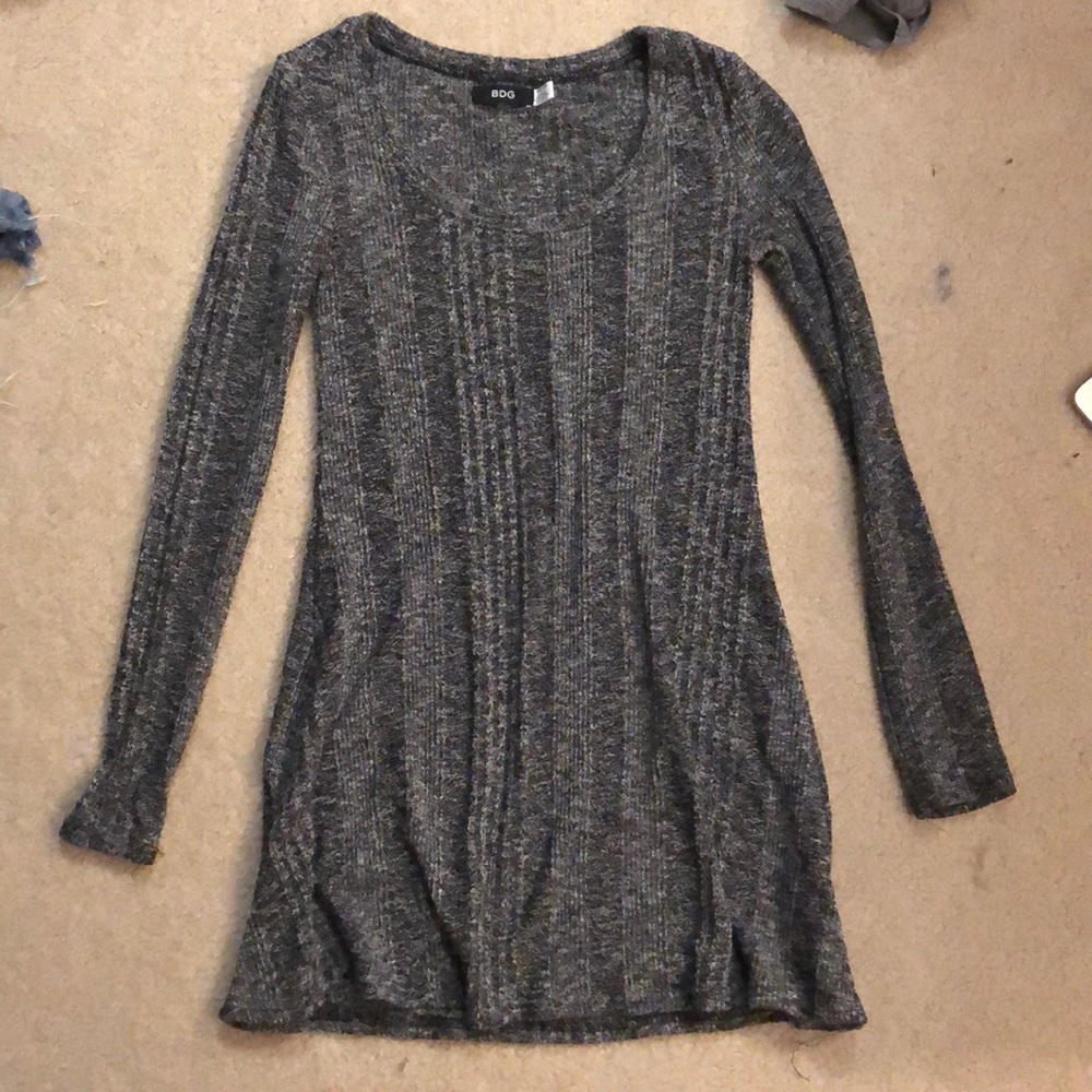 grey urban sweater dress